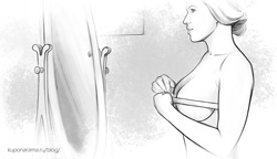 Как снять мерки, чтобы узнать размер груди